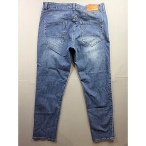 Stitches & Rivets Jeans Mens Blue‎ Straight Leg Denim 34x30